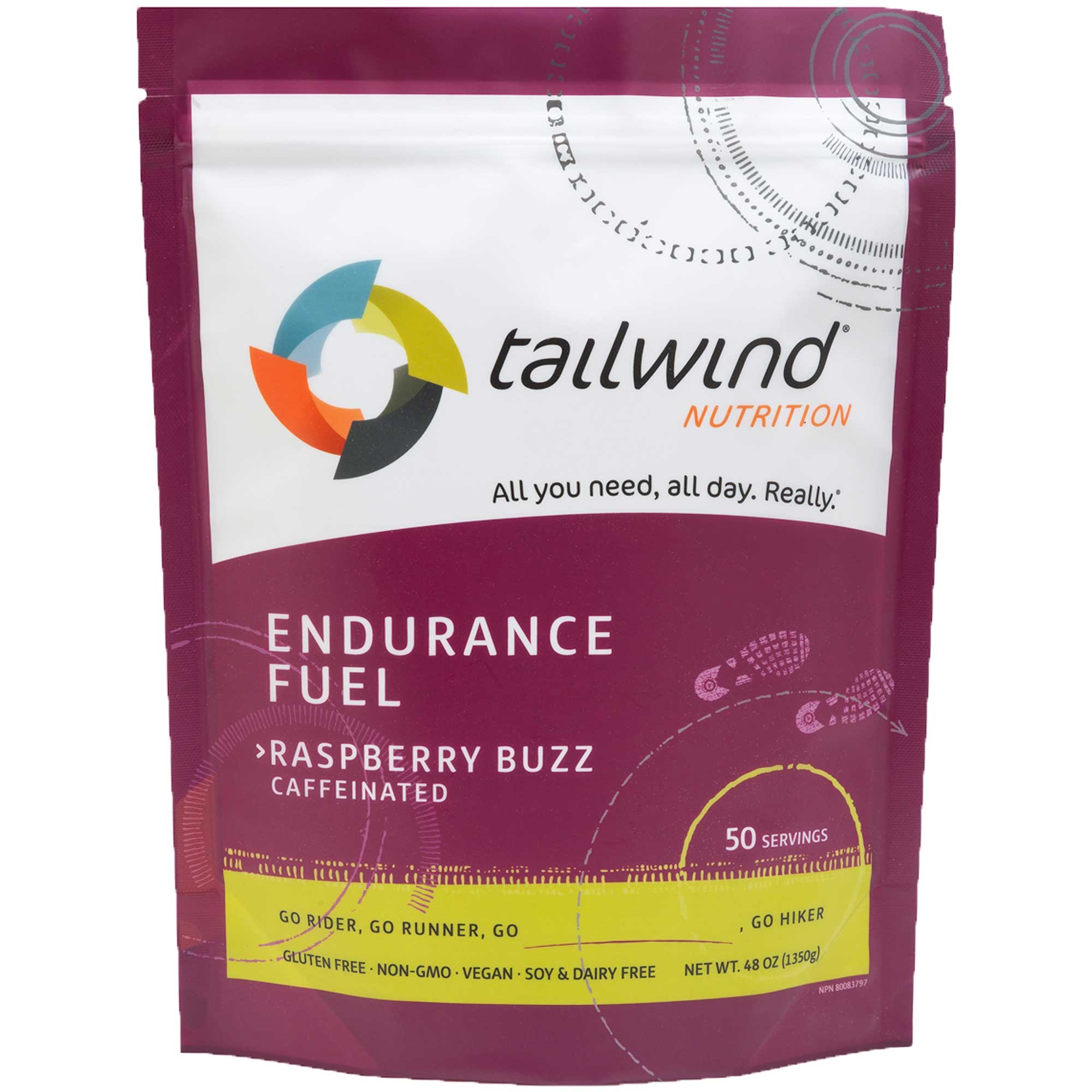 Tailwind Nutrition Caffeinated Endurance Fuel Energy Drink 1350g Sigma Sports