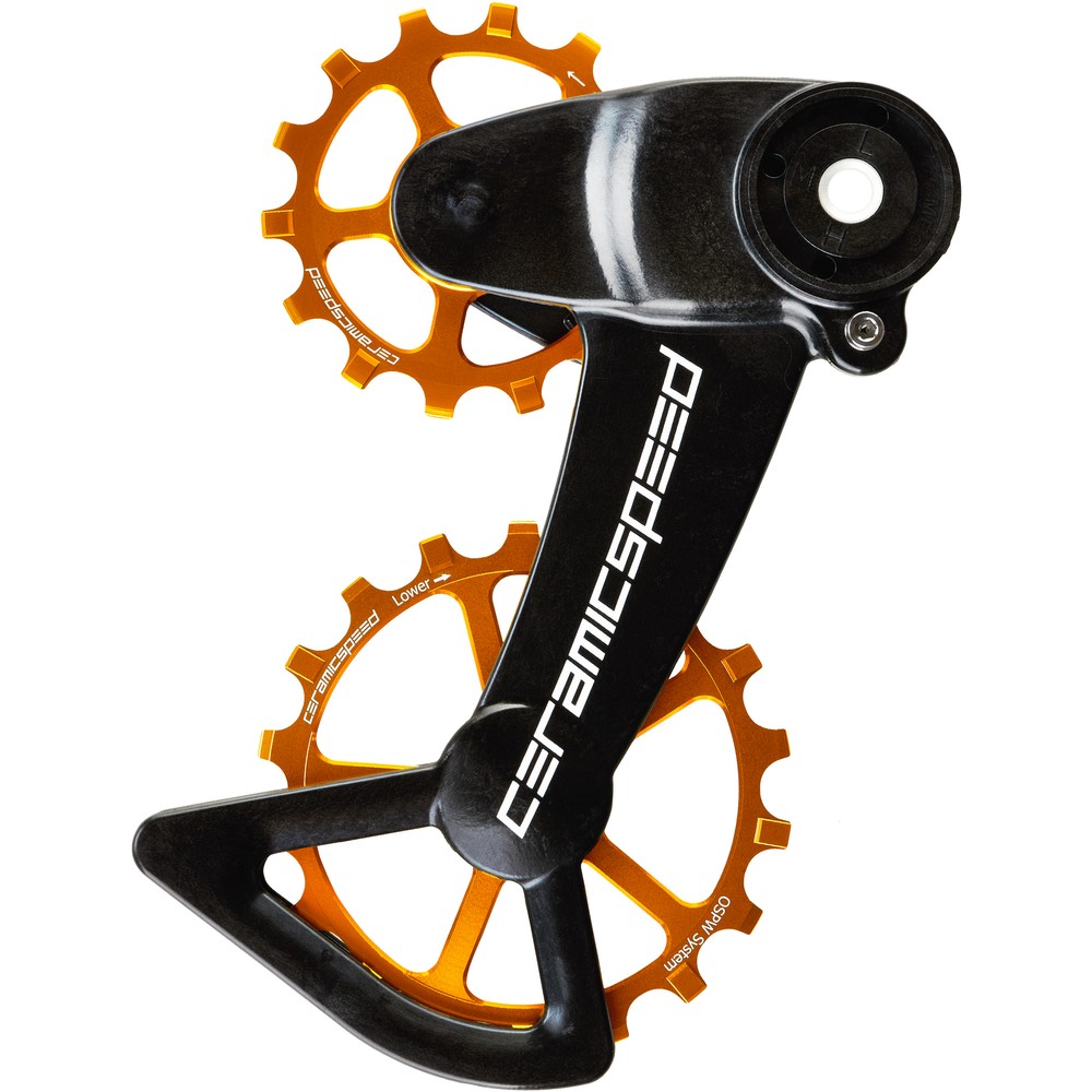 CeramicSpeed OSPW System Coated SRAM Eagle AXS Orange Ltd Edition