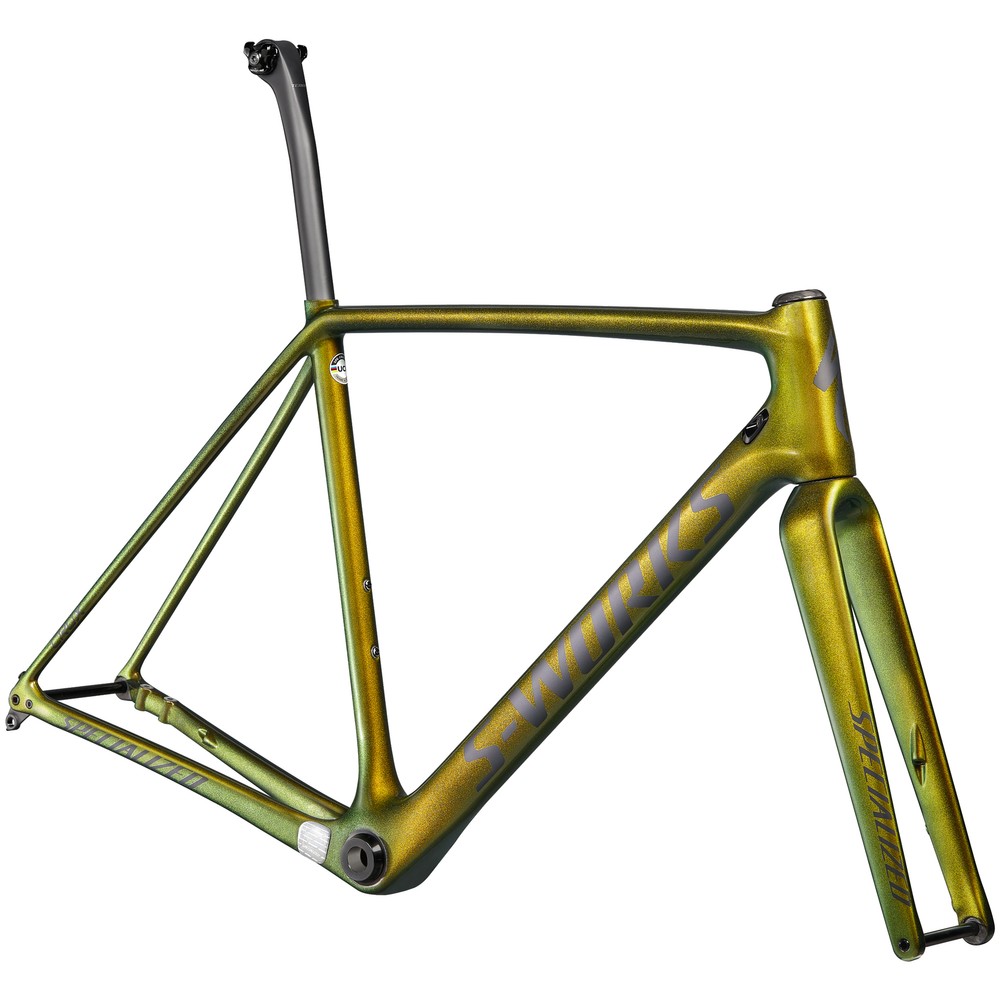 Specialized S Works Crux Cyclocross Frameset 2021 Snake Eye Gold Black