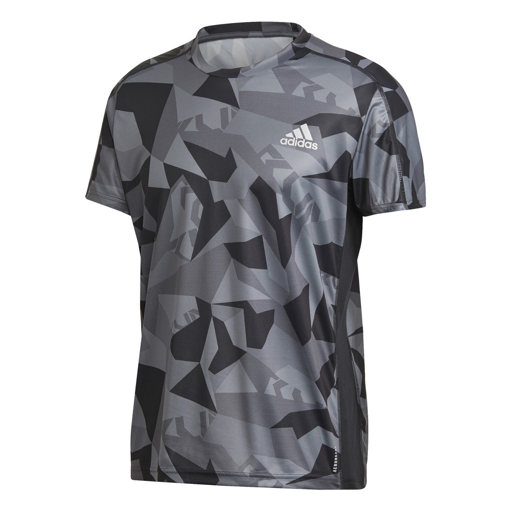 Adidas Own The Run Camouflage Short Sleeve T-Shirt