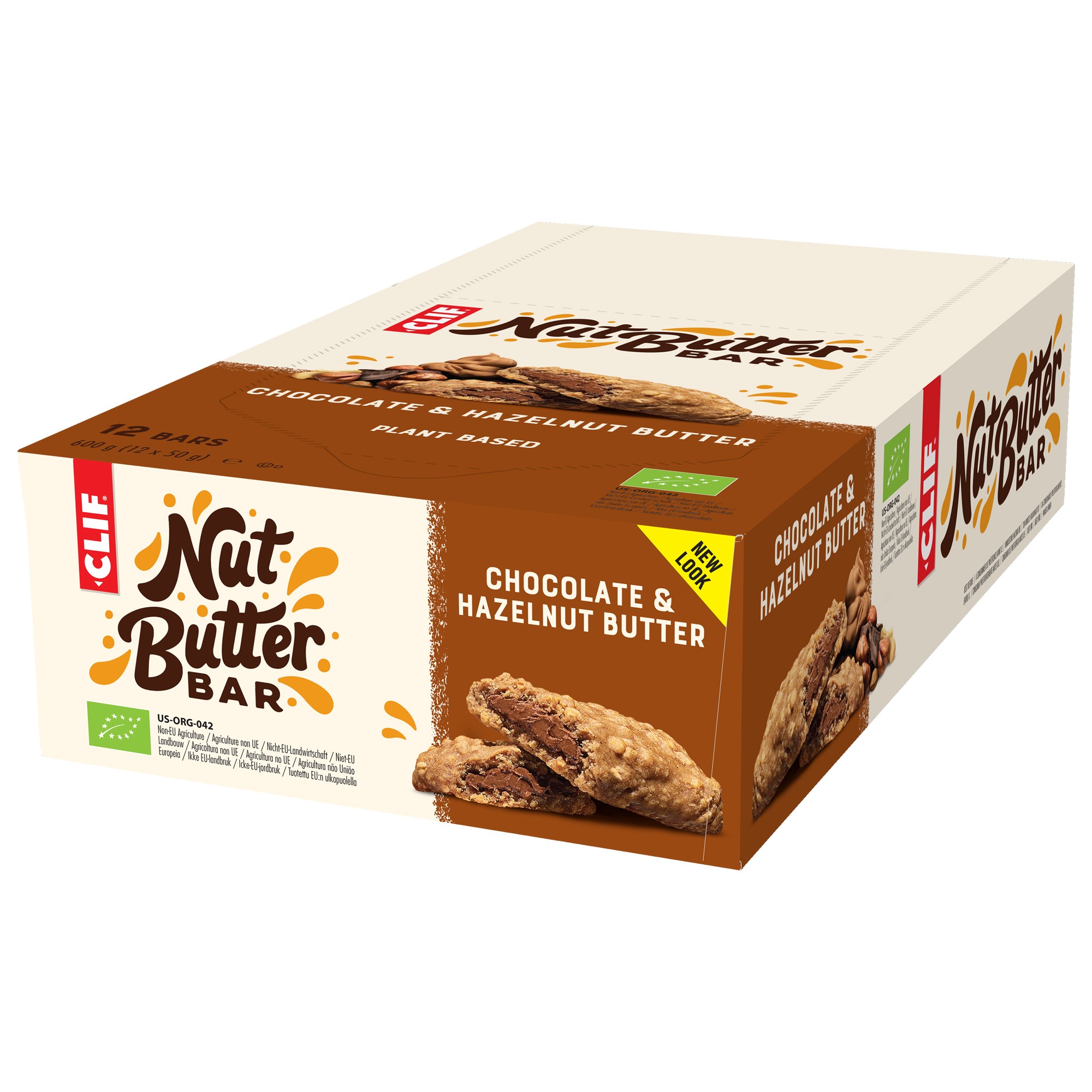 Clif Bar Nut Butter Filled Energy Bar Box of 12 x 50g Bars Sigma Sports