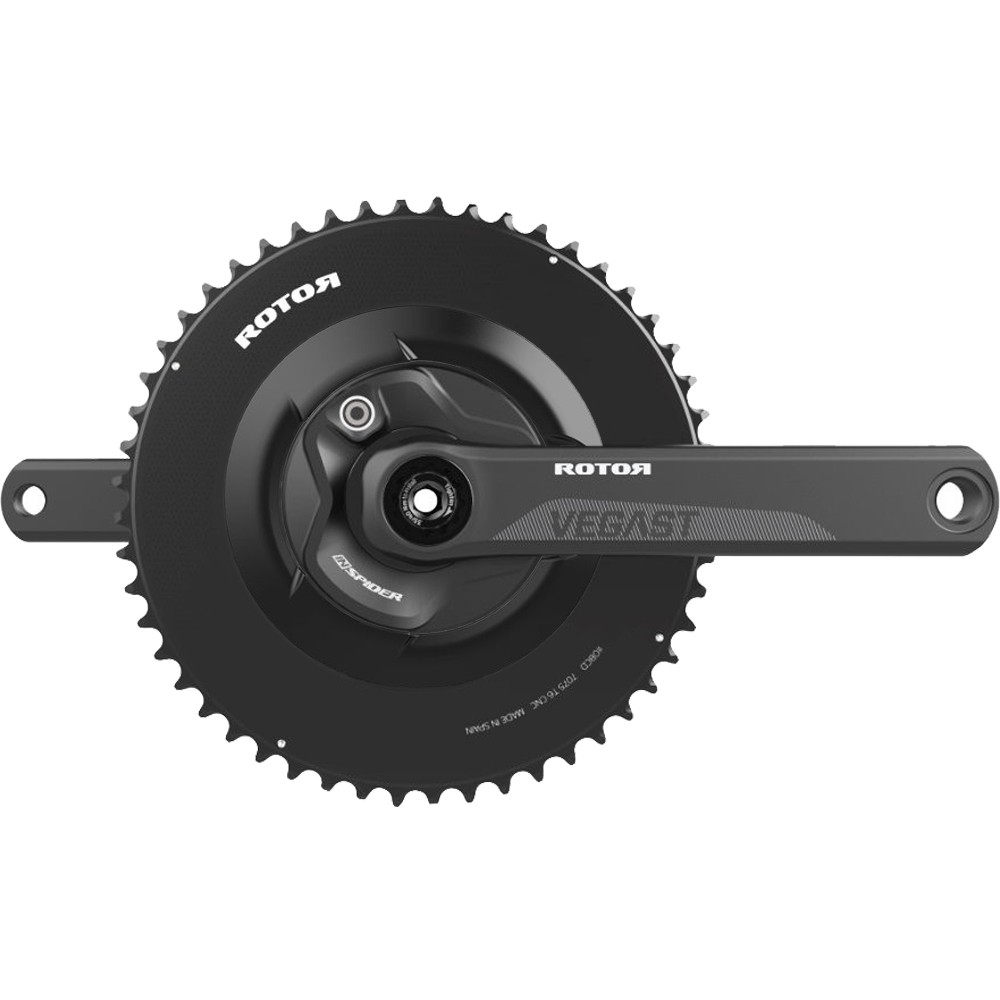 Rotor VEGAST 24mm NoQ INspider Power Meter Crankset with Aero Crown