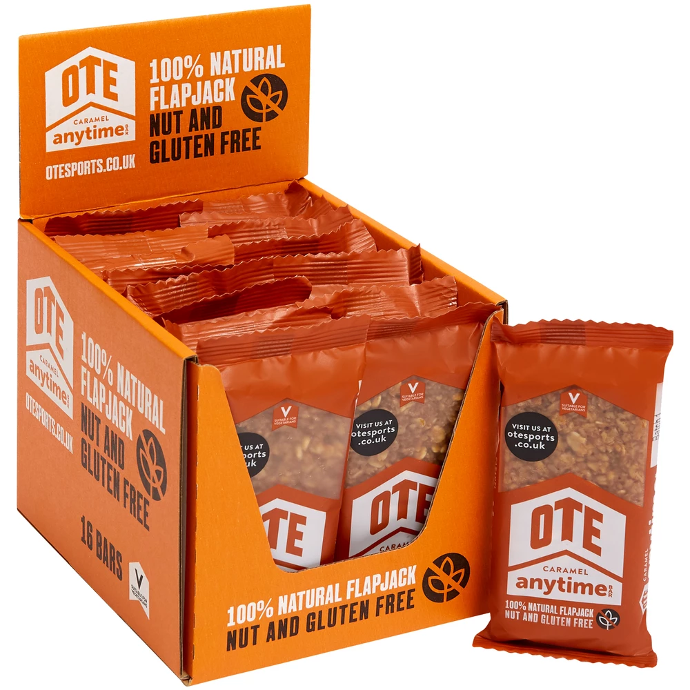Sigma Sports OTE Anytime Bar Box of 16 x 62g Bars | Discount Codes available, easy returns, up to £25 off with Newsletter Signup, FREE Postage over £60