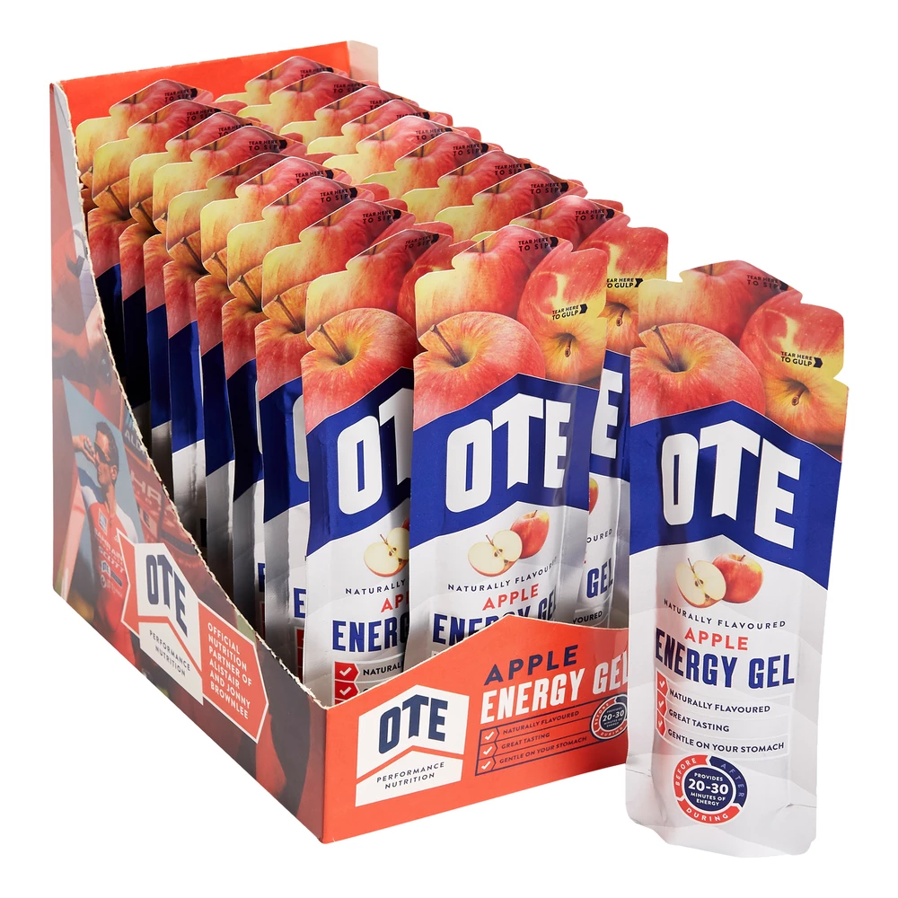Sigma Sports OTE Energy Gel Box 20 x 56g Gels | Discount Codes available, easy returns, up to £25 off with Newsletter Signup, FREE Postage over £60