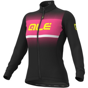 Ale Solid Blend Winter Womens Long Sleeve Jersey