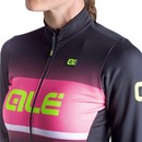 Ale Solid Blend Winter Womens Long Sleeve Jersey