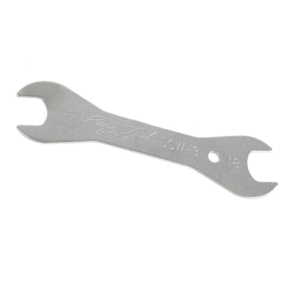 Park Tool DCW-3 Double Ended Cone Wrench 17mm/18mm