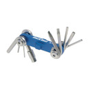 Park Tool IB2 I-Beam Fold-up Hex Wrench & Star Driver Set
