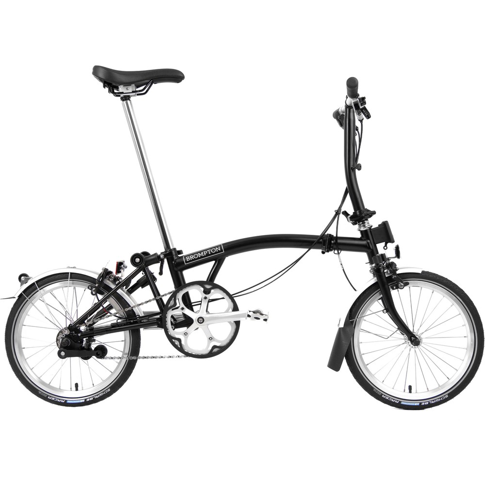 Brompton Black Edition S2L Superlight Folding Bike