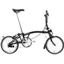Brompton Black Edition S2L Superlight Folding Bike