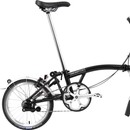 Brompton Black Edition S2L Superlight Folding Bike