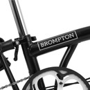 Brompton Black Edition S2L Superlight Folding Bike