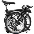 Brompton Black Edition S2L Superlight Folding Bike