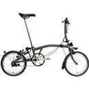 Brompton Black Edition S2L Superlight Folding Bike With Lacquer Finish