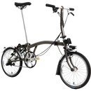 Brompton Black Edition S2L Superlight Folding Bike With Lacquer Finish
