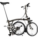 Brompton Black Edition S2L Superlight Folding Bike With Lacquer Finish