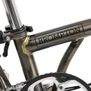 Brompton Black Edition S2L Superlight Folding Bike With Lacquer Finish