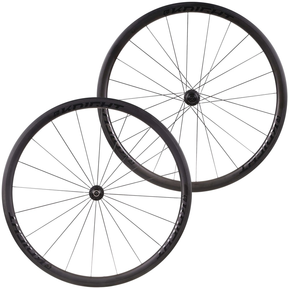 Knight Composites 35 Tubeless Aero Carbon Clincher DT 240 Wheelset