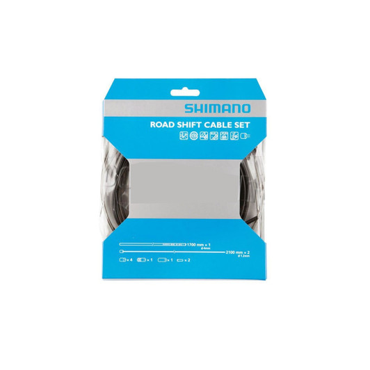 Shimano Road Gear SIL-TEC Cable Set Black