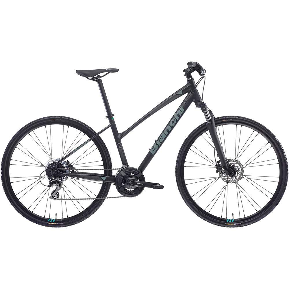 Bianchi C-Sport Cross 2 L Acera Disc Hybrid Bike 2021