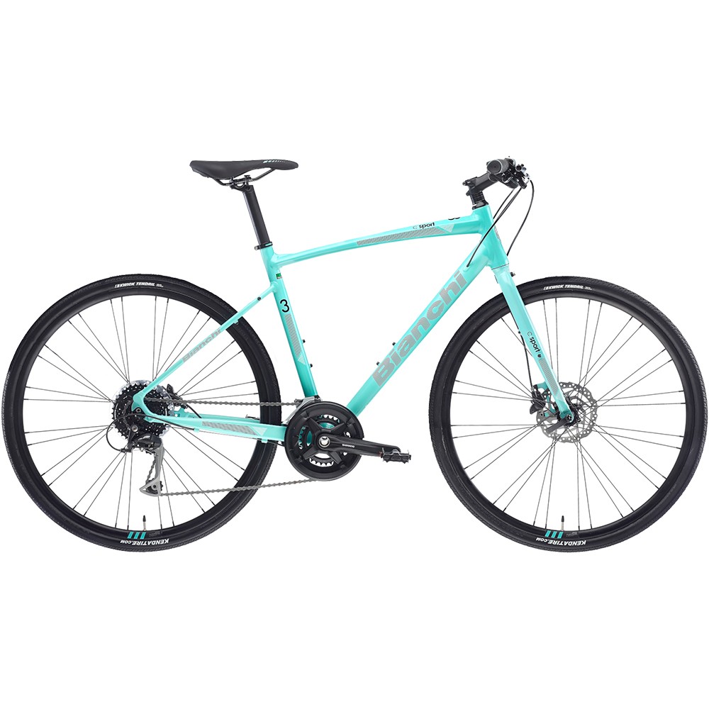 Bianchi C-Sport 2 Acera Disc Hybrid Bike 2021