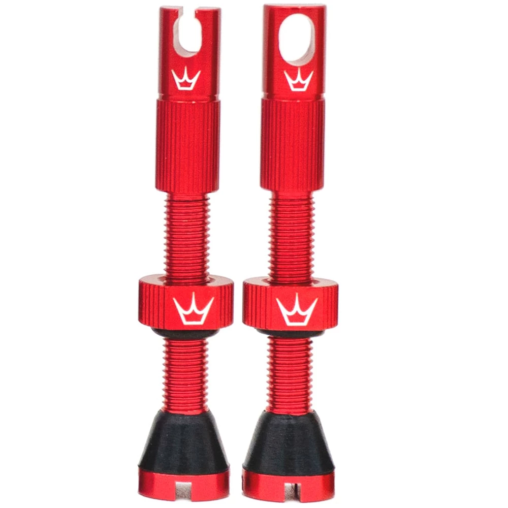 Sigma Sports Peaty's x Chris King MK2 Tubeless Valves Pair | Discount Codes available, easy returns, up to £25 off with Newsletter Signup, FREE Postage over £60