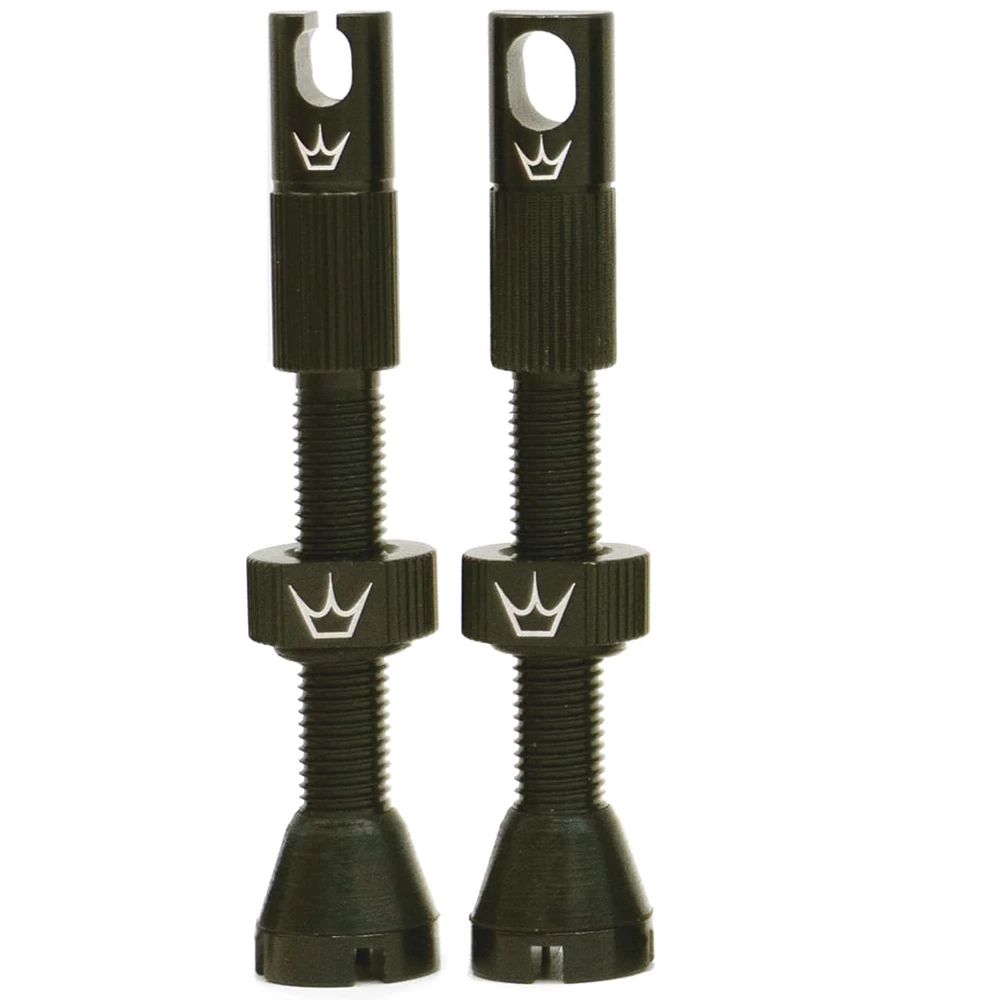 Sigma Sports Peaty's x Chris King MK2 Tubeless Valves Pair | Discount Codes available, easy returns, up to £25 off with Newsletter Signup, FREE Postage over £60
