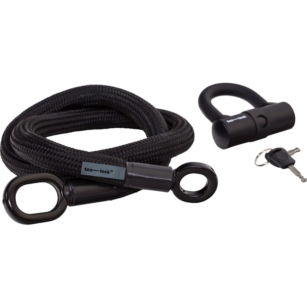 Tex-lock Eyelet Medium With U-Lock Sold Secure Silver