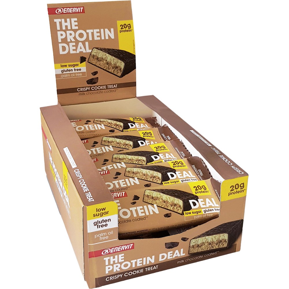 Enervit Protein Deal Bar Box of 25 x 55g Sigma Sports