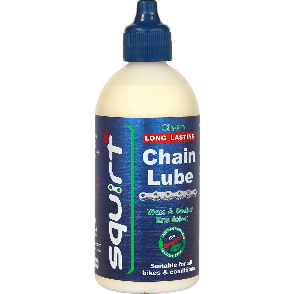 Sigma Sports Squirt Long Lasting Dry Chain Lube 120ml | Discount Codes available, easy returns, up to £25 off with Newsletter Signup, FREE Postage over £60