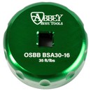 Abbey Bike Tools BSA30 16 Notch Single-Sided Bottom Bracket Socket Tool