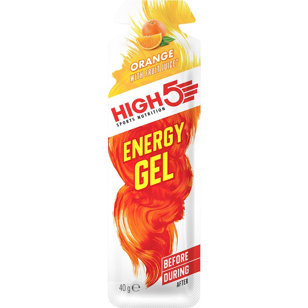Sigma Sports High5 Energy Gel Sachet 40g | Discount Codes available, easy returns, up to £25 off with Newsletter Signup, FREE Postage over £60