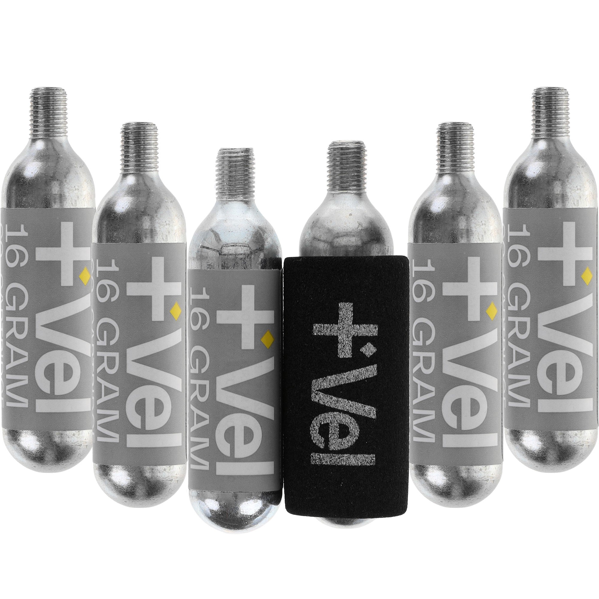 Vel 16g Threaded CO2 Cartridges 6 Pack Sigma Sports