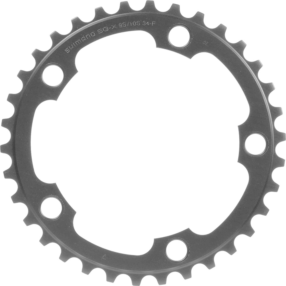 Shimano Ultegra FC-6750-G Inner Chainring 34T, Grey