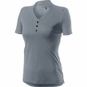 Castelli Tech Polo Womens Short Sleeve Shirt