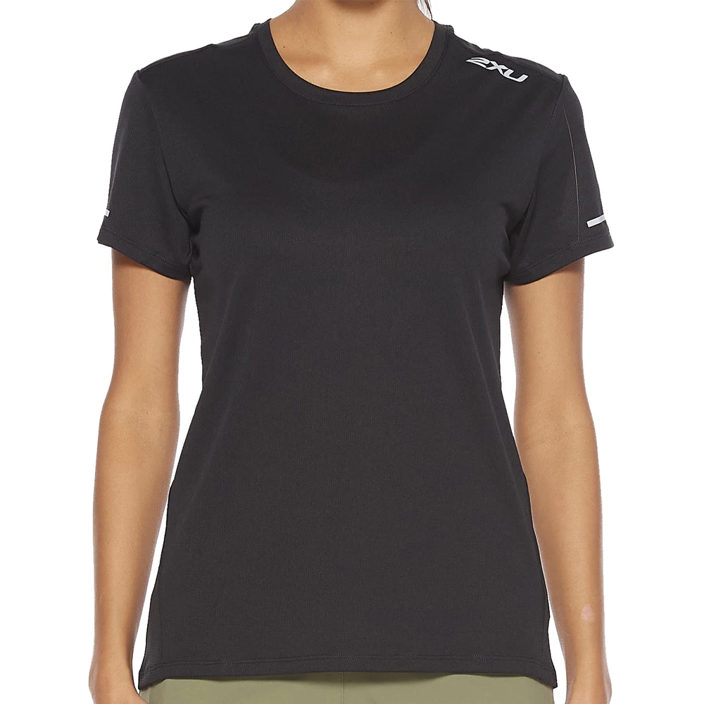 Sigma Sports 2XU Aero Short Sleeve Womens Running Tee | Discount Codes available, easy returns, up to £25 off with Newsletter Signup, FREE Postage over £60