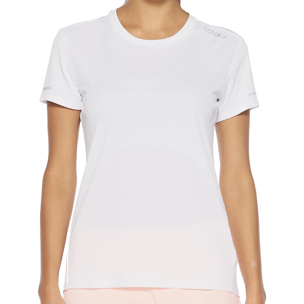 Sigma Sports 2XU Aero Short Sleeve Womens Running Tee | Discount Codes available, easy returns, up to £25 off with Newsletter Signup, FREE Postage over £60