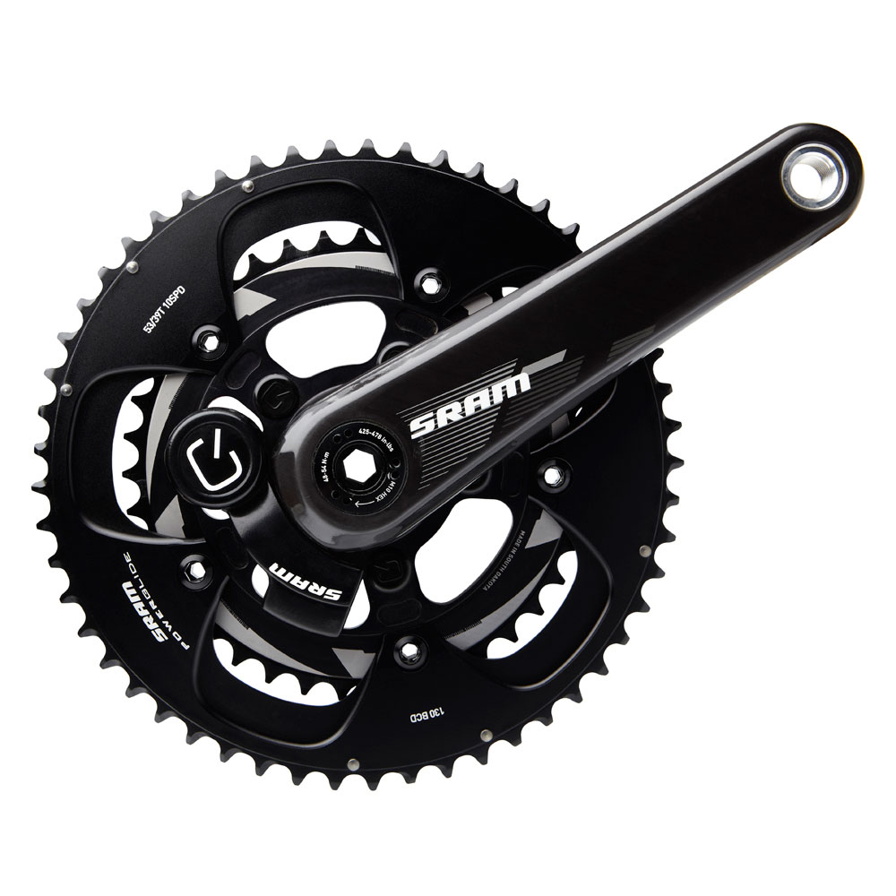 SRAM Quarq Power Meter S975 Chainset GXP 53/39 Sigma Sports