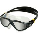 Aqua Sphere Vista Swim Mask With Silver Mirror Lenses