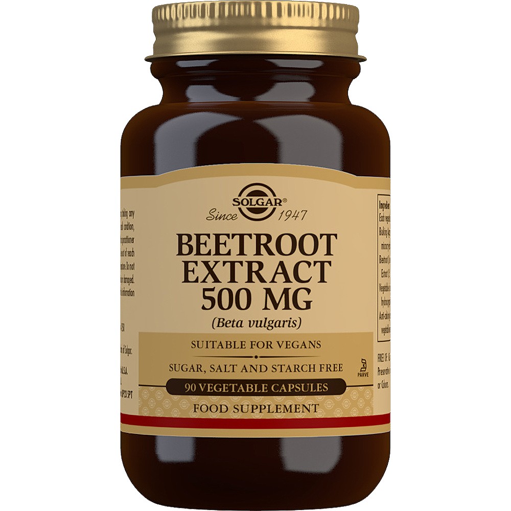 Solgar Beetroot Extract 500mg - 90 Tablets