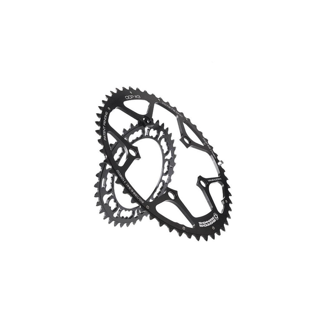 Rotor Q Rings OCP3 50-36 Chainrings 110BCD
