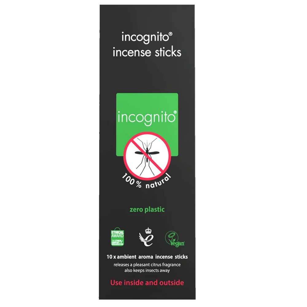 incognito Insect Repellent Incense Stick 10 Pack Sigma Sports