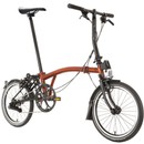 Brompton Black Edition S6L Folding Bike With Lacquer Finish
