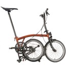 Brompton Black Edition S6L Folding Bike With Lacquer Finish