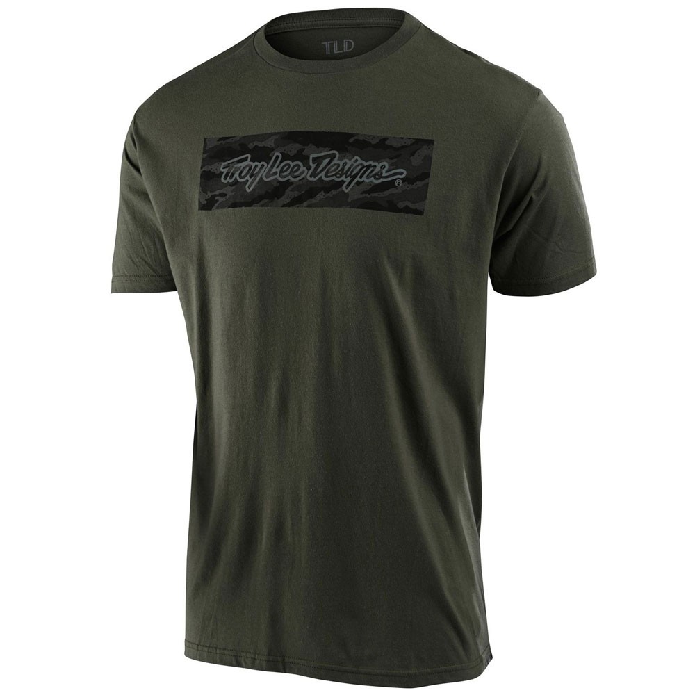 Troy Lee Designs  Signature Block Camo Short Sleeve T-shirt