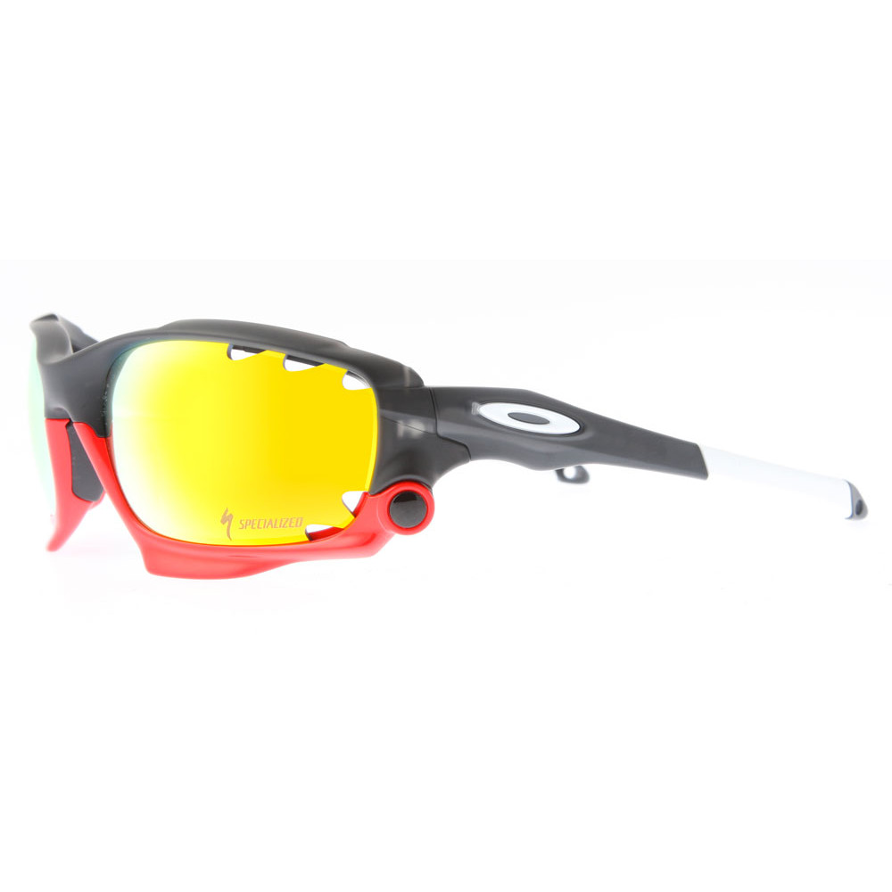 Oakley Specialized Black/ Red Jawbone Racing Jacket Glasses