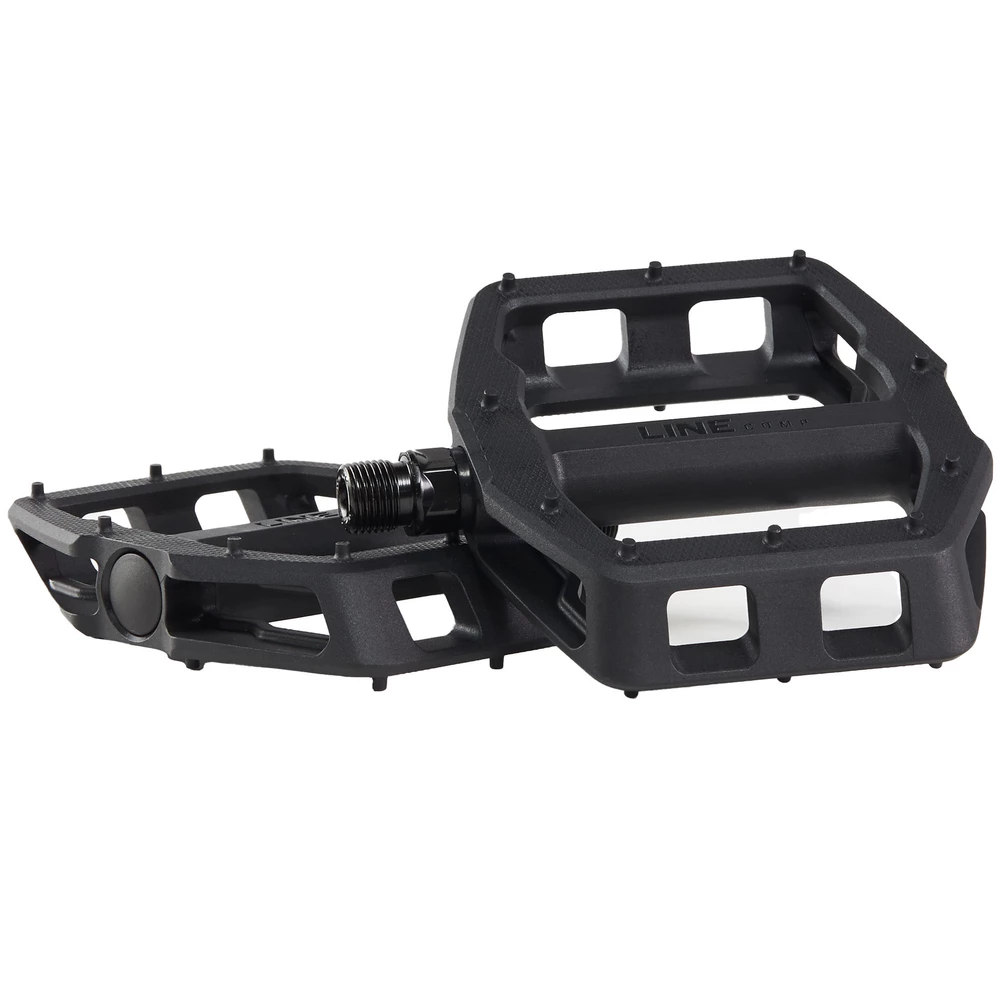 Sigma Sports Bontrager Line Comp Flat Pedals | Discount Codes available, easy returns, up to £25 off with Newsletter Signup, FREE Postage over £60