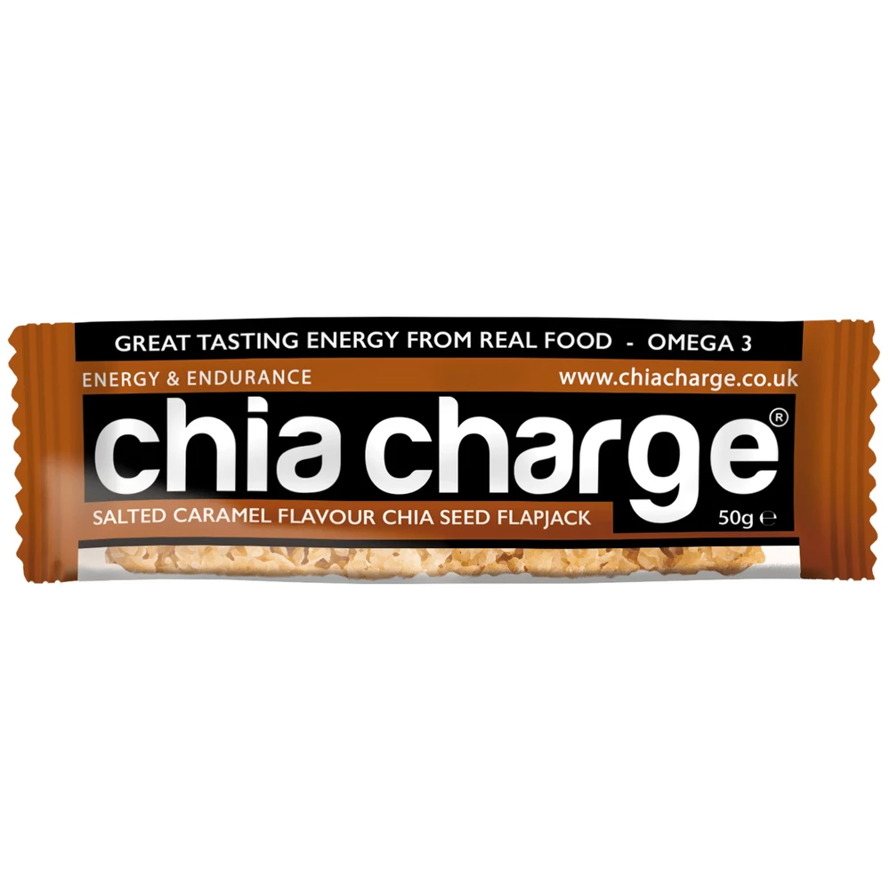 Sigma Sports Chia Charge Flapjack Bar 80g | Discount Codes available, easy returns, up to £25 off with Newsletter Signup, FREE Postage over £60