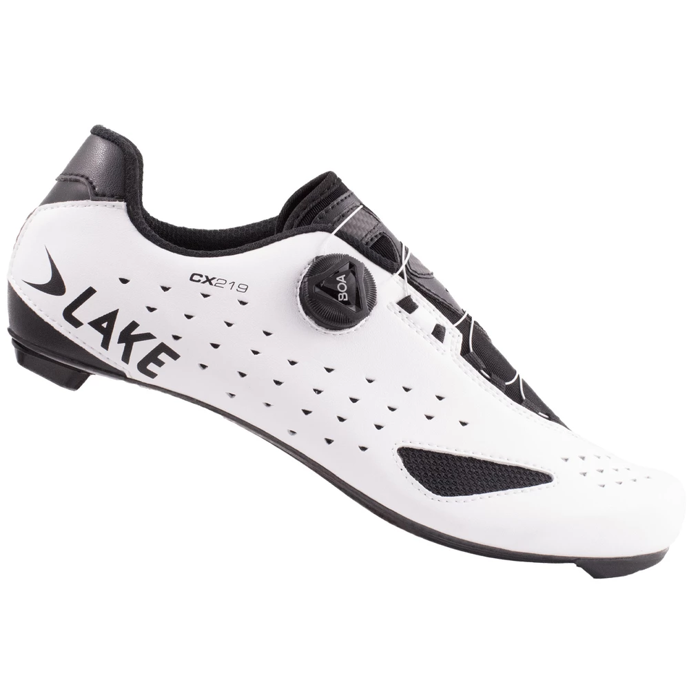 Sigma Sports Lake CX219 Wide Fit Road Cycling Shoes | Discount Codes available, easy returns, up to £25 off with Newsletter Signup, FREE Postage over £60