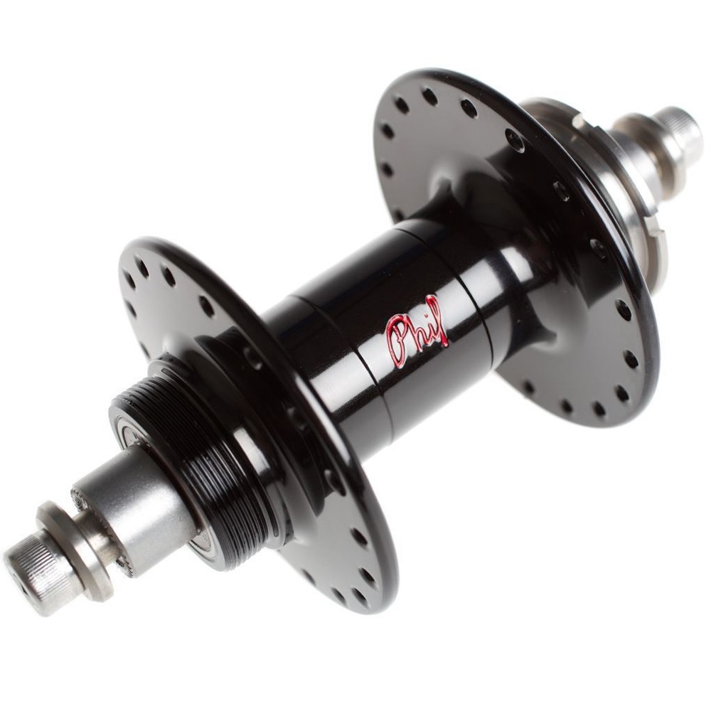 Phil Wood Classic High Flange Track Hub Single Fixed - Rear